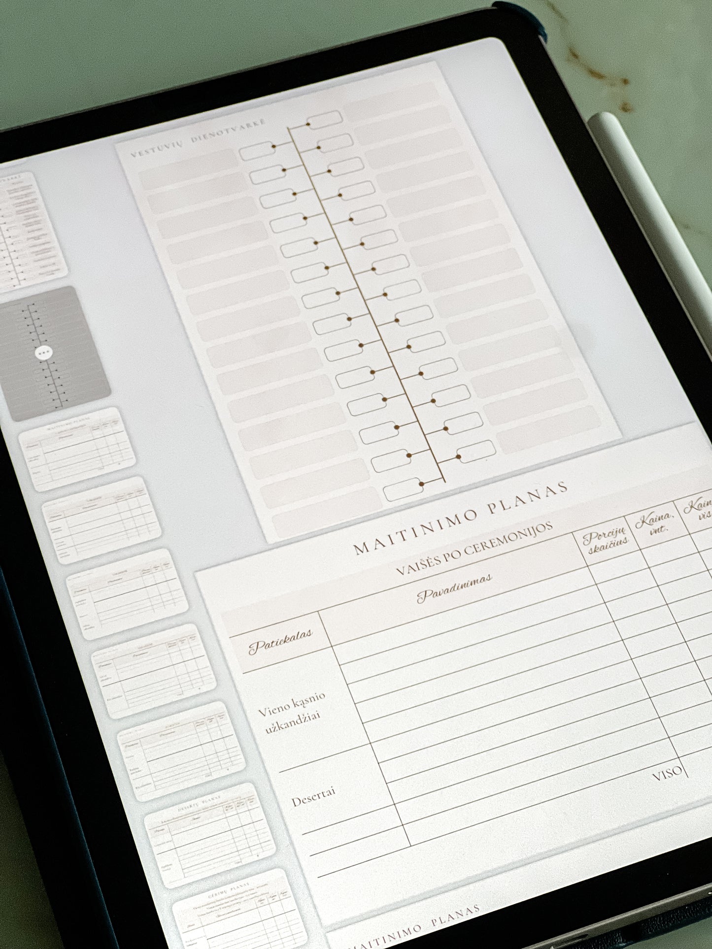 VESTUVIŲ PLANUOKLIS